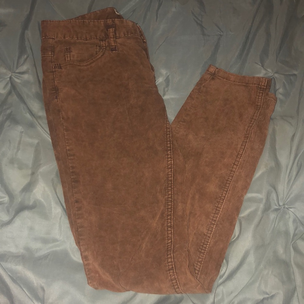 Free People skinny corduroy pants